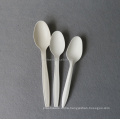 Eco Biodegradable Disposable Cornstarch Spoon